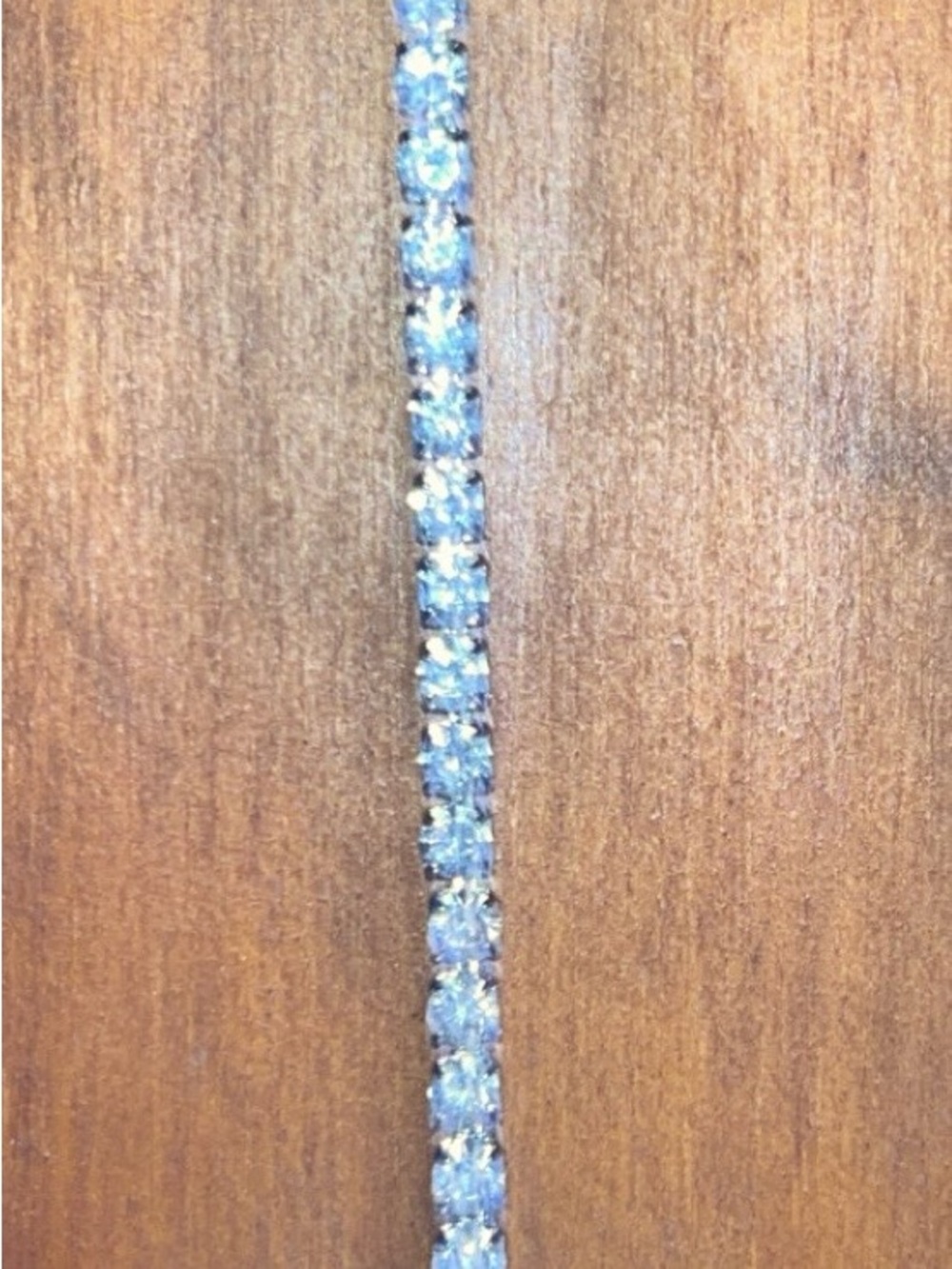 Dazzling White Crystal Tennis Bracelet - Women's Elegant Bracelet